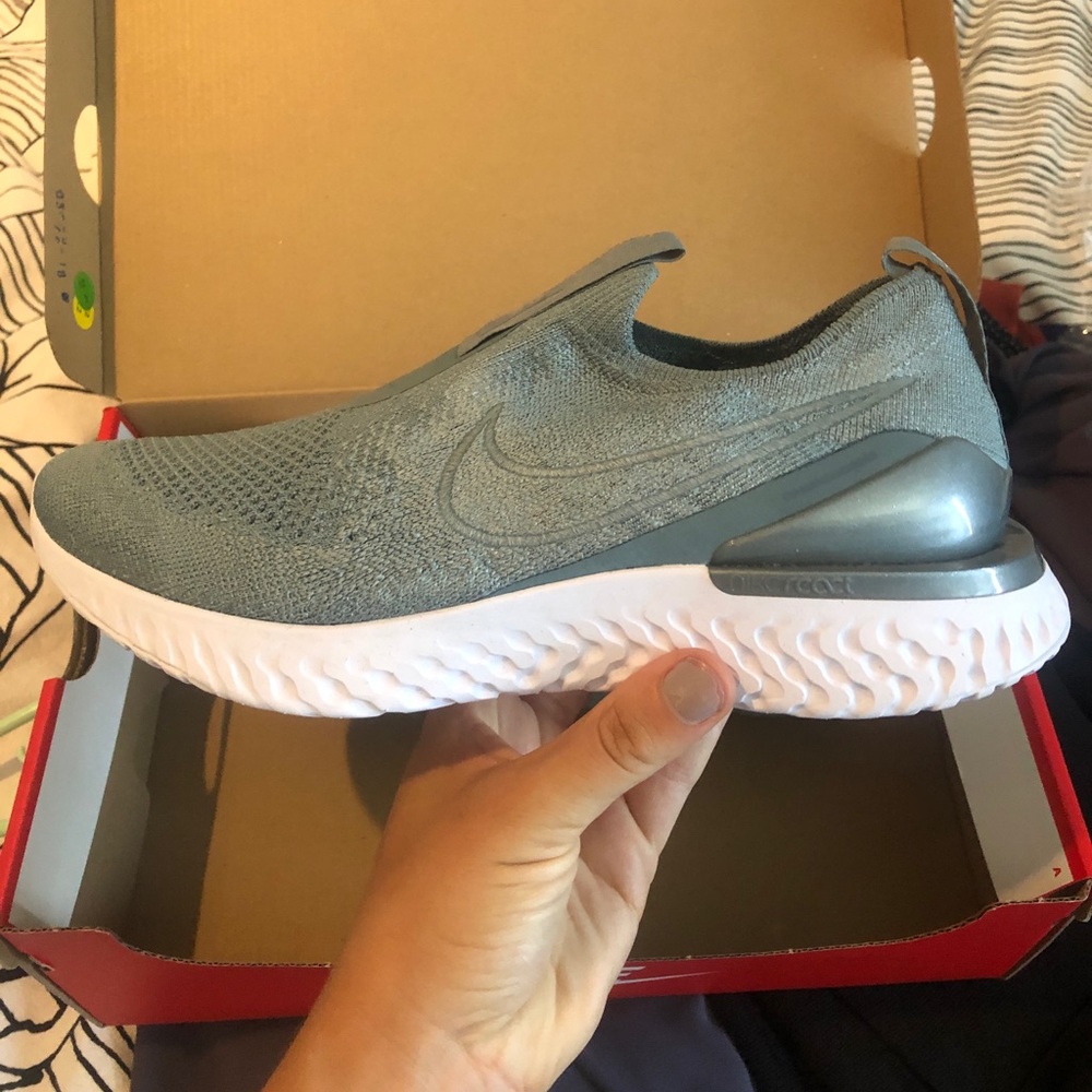 Brand New Nike React Metallic Teal Running Shoes